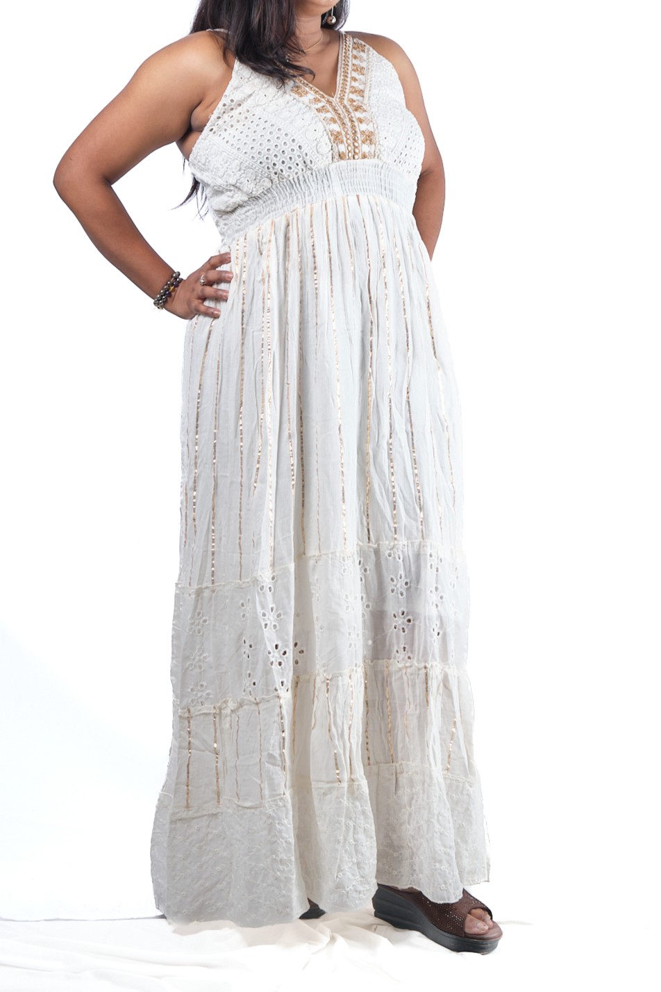 White Long Dress - Image 2