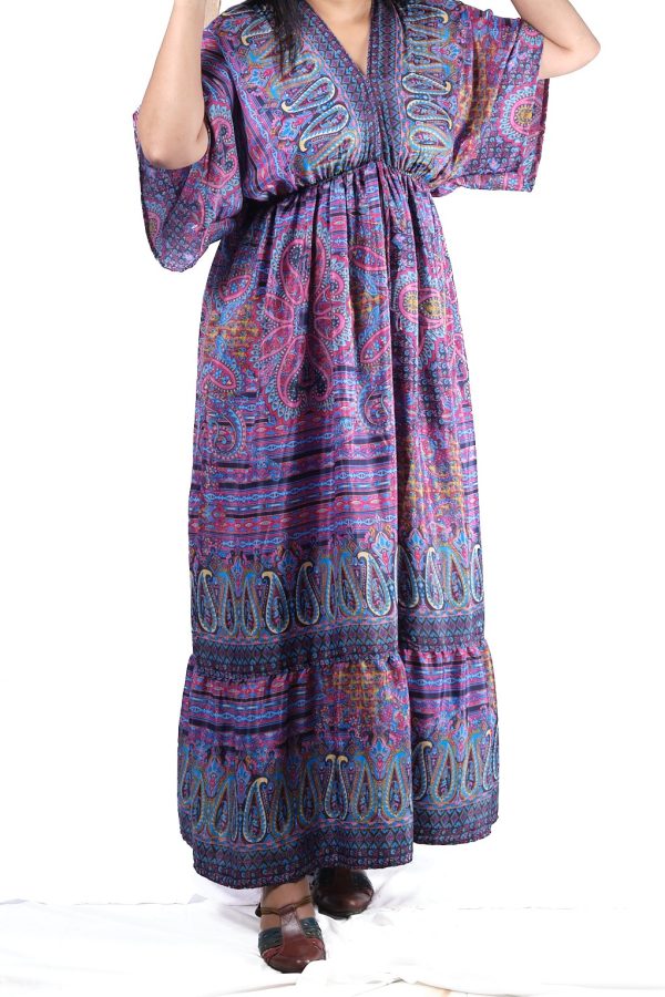 Boho Dress Blue - Image 2