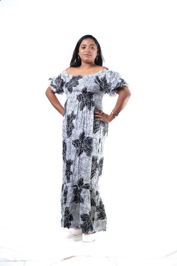 Smoky Long Dress - Image 6