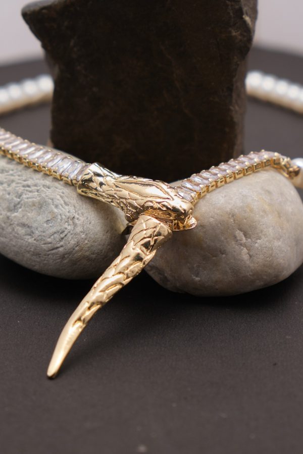 Snake Pearl Necklace - Image 2