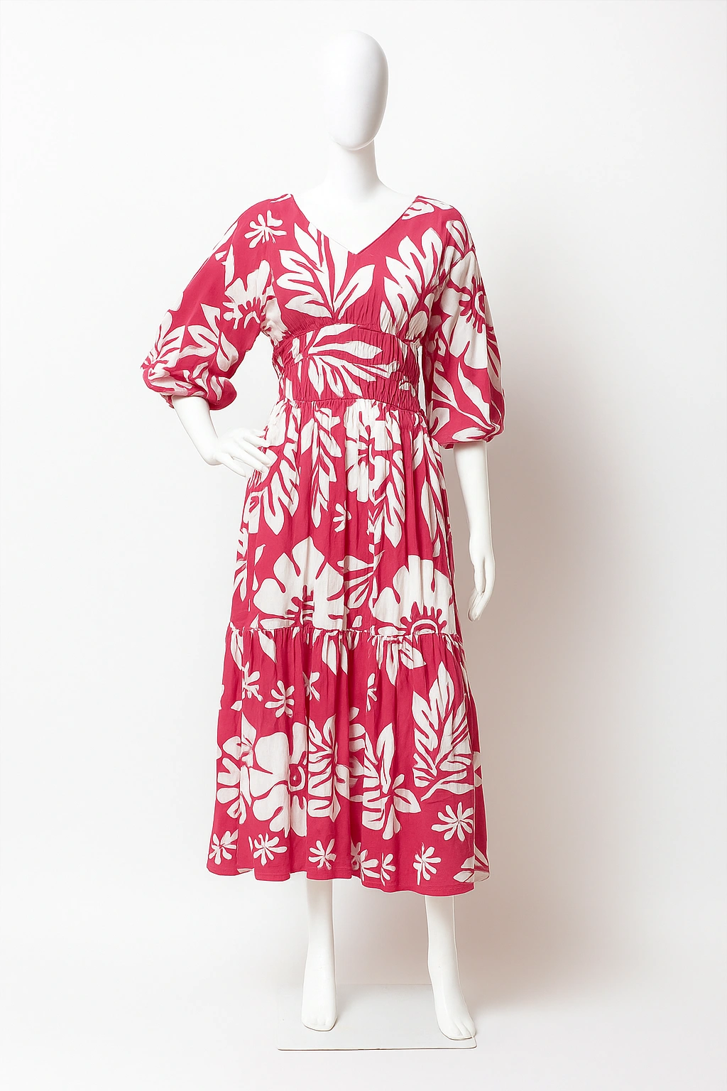 SMOKY SUMMER LONG DRESS