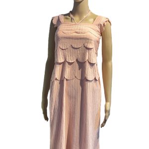 WOMEN PEACH STRAIGHT CUT ONE PIECE