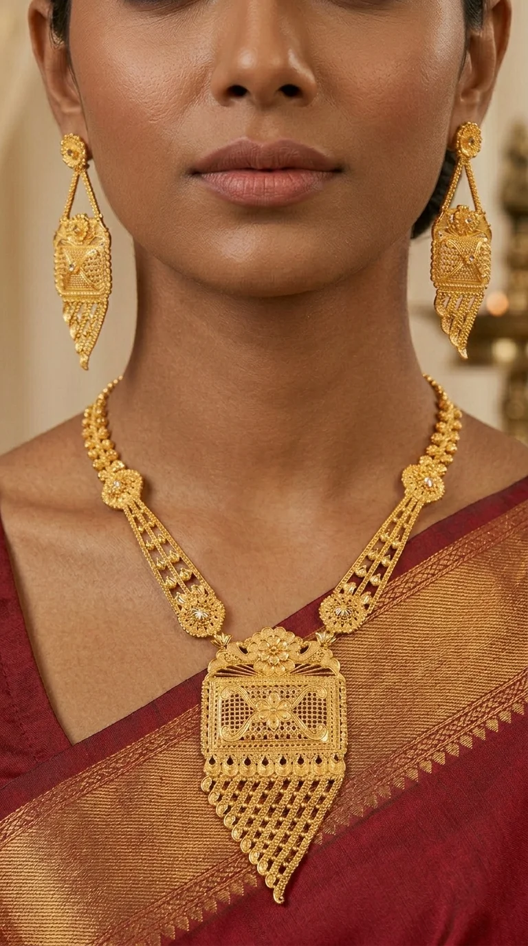 RAJSI LAKSHMI PANCHADHARA HAAR